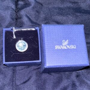 Swarovski Aquamarine gemstone ring